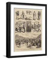 The Afghan Campaign, Scraps from Lataband Camp-Godefroy Durand-Framed Giclee Print