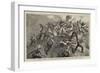 The Afghan Campaign, the Fifty-Ninth Regiment Storming a Hill Near the Sebundi Pass-Charles Edwin Fripp-Framed Giclee Print