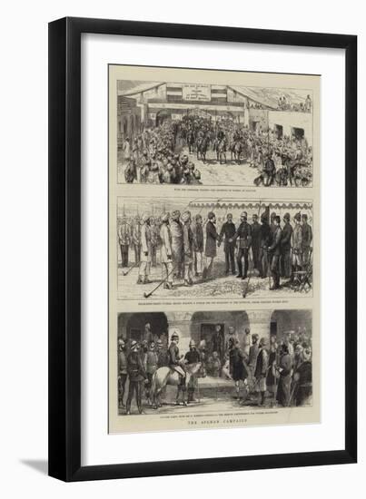 The Afghan Campaign-William Ralston-Framed Giclee Print