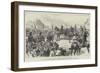 The Afghan Frontier, Arrival of Indian Guns at Herat-null-Framed Giclee Print