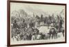 The Afghan Frontier, Arrival of Indian Guns at Herat-null-Framed Giclee Print