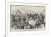 The Afghan Frontier, Arrival of Indian Guns at Herat-null-Framed Premium Giclee Print