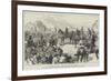 The Afghan Frontier, Arrival of Indian Guns at Herat-null-Framed Premium Giclee Print