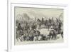 The Afghan Frontier, Arrival of Indian Guns at Herat-null-Framed Giclee Print