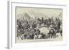 The Afghan Frontier, Arrival of Indian Guns at Herat-null-Framed Giclee Print