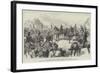 The Afghan Frontier, Arrival of Indian Guns at Herat-null-Framed Giclee Print