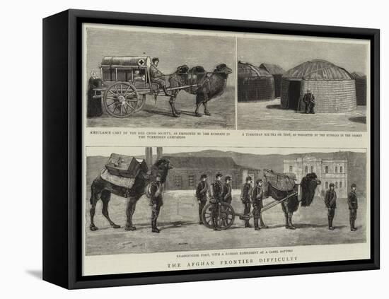 The Afghan Frontier Difficulty-null-Framed Stretched Canvas