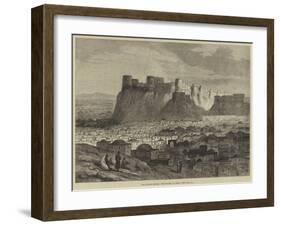 The Afghan Revolt, the Citadel of Herat-null-Framed Giclee Print