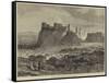 The Afghan Revolt, the Citadel of Herat-null-Framed Stretched Canvas