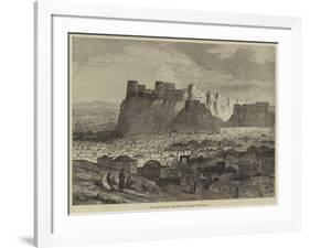 The Afghan Revolt, the Citadel of Herat-null-Framed Giclee Print