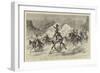 The Afghan War, a Dak, or Post, in the Khyber Pass-null-Framed Giclee Print