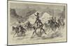 The Afghan War, a Dak, or Post, in the Khyber Pass-null-Mounted Giclee Print