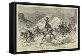 The Afghan War, a Dak, or Post, in the Khyber Pass-null-Framed Stretched Canvas