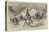 The Afghan War, a Dak, or Post, in the Khyber Pass-null-Stretched Canvas