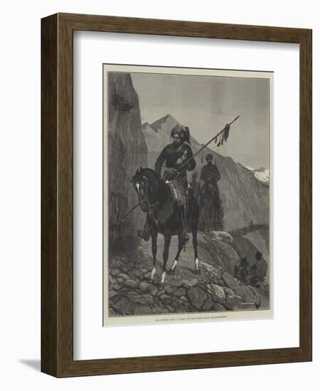 The Afghan War, a Party of the Guide Corps Reconnoitring-Richard Caton Woodville II-Framed Giclee Print