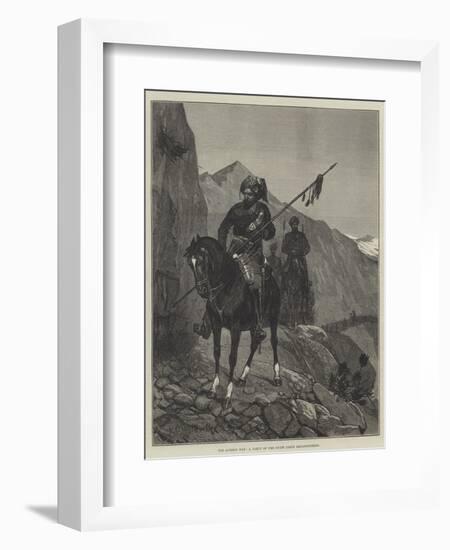 The Afghan War, a Party of the Guide Corps Reconnoitring-Richard Caton Woodville II-Framed Giclee Print