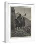 The Afghan War, a Party of the Guide Corps Reconnoitring-Richard Caton Woodville II-Framed Giclee Print