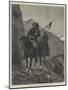 The Afghan War, a Party of the Guide Corps Reconnoitring-Richard Caton Woodville II-Mounted Giclee Print