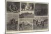 The Afghan War, a Raid on a Cave Village-John Charles Dollman-Mounted Giclee Print