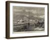 The Afghan War, Advanced Camp at Basawul, on the Cabul River-null-Framed Giclee Print