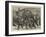 The Afghan War, an Elephant Battery Advancing to the Front-Joseph Nash-Framed Giclee Print