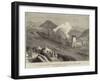 The Afghan War, Blowing Up Towers and Destruction of Village of Kassaba, Afreedi Country-null-Framed Giclee Print