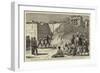 The Afghan War, Burning the Body of a Ghazi Assassin Outside the Peshawur Gate, Jellalabad-null-Framed Giclee Print