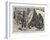 The Afghan War, Cabul Expeditionary Force on the March, Quarter Guard of the 3rd Goorkhas-null-Framed Giclee Print