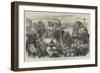 The Afghan War, Camp at Meean Meer, Arrival of Commissariat Stores for the Quetta Column-null-Framed Giclee Print