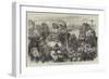 The Afghan War, Camp at Meean Meer, Arrival of Commissariat Stores for the Quetta Column-null-Framed Giclee Print