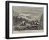 The Afghan War, Conflict with the Zaimukhts at Zawa, Near the Kuram Valley-null-Framed Giclee Print