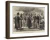 The Afghan War, Durbar at Jellalabad on 1 January-null-Framed Giclee Print