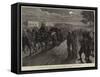 The Afghan War, Funeral of Lieutenant Harford, 10th Hussars-null-Framed Stretched Canvas