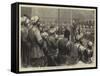 The Afghan War, Grand Durbar Held by General Sir Samuel Browne at Jellalabad on New Year's Day-Godefroy Durand-Framed Stretched Canvas