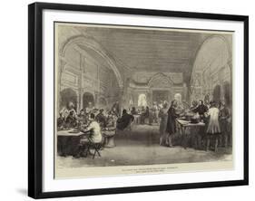 The Afghan War, Head-Quarters Mess at Dakka, 27 November-null-Framed Giclee Print