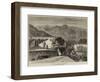 The Afghan War, Interior of the Fort at Dakka-null-Framed Giclee Print