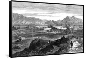 The Afghan War: Jalalabad from Piper's Hill, Afghanistan, 1879-null-Framed Stretched Canvas