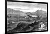 The Afghan War: Jalalabad from Piper's Hill, Afghanistan, 1879-null-Framed Giclee Print