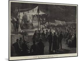 The Afghan War, Lyric Theatre in the Camp, Jellalabad-null-Mounted Giclee Print