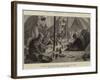 The Afghan War, Mess Tent of the Fourth Battalion of Rifles at Basawul-William Heysham Overend-Framed Giclee Print