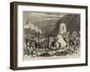 The Afghan War, Native Camp Followers Looting the Afghan Camp at Fort Ali Musjid-null-Framed Giclee Print