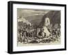 The Afghan War, Native Camp Followers Looting the Afghan Camp at Fort Ali Musjid-null-Framed Giclee Print