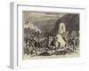 The Afghan War, Native Camp Followers Looting the Afghan Camp at Fort Ali Musjid-null-Framed Giclee Print