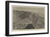 The Afghan War, Shadi Bogiar Pass, Khyber, from the Sarkai Heights-null-Framed Giclee Print