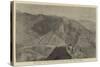 The Afghan War, Shadi Bogiar Pass, Khyber, from the Sarkai Heights-null-Stretched Canvas