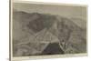 The Afghan War, Shadi Bogiar Pass, Khyber, from the Sarkai Heights-null-Stretched Canvas