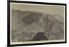 The Afghan War, Shadi Bogiar Pass, Khyber, from the Sarkai Heights-null-Framed Giclee Print