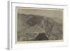 The Afghan War, Shadi Bogiar Pass, Khyber, from the Sarkai Heights-null-Framed Giclee Print