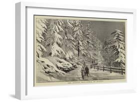 The Afghan War, Simla in Winter-null-Framed Giclee Print