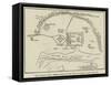 The Afghan War, Sketch Plan of the Fort at Dakka-null-Framed Stretched Canvas